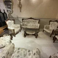 فروش چند دست مبل دسته دو|مبلمان خانگی و میز عسلی|کرج, شهرک امیر المومنین|دیوار