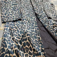 لبلس های زنانه چرم پالتو پلنگی چرم شیک|لباس|خوی, |دیوار