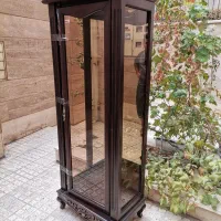 بوفه ویترین شیشه ای چوبی سه طبقه|بوفه، ویترین، کنسول|تهران, ارامنه|دیوار