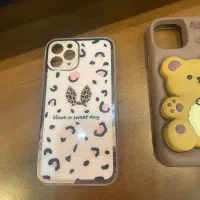 قاب ایفون ۱۱ پرو تدی و پلنگی صورتی|لوازم جانبی موبایل و تبلت|قرچک, مهدیه|دیوار