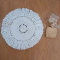 مکرومه دیوارکوب گلدان زیربشقابی واکسسوری|صنایع دستی و سایر لوازم تزئینی|تهران, یافت آباد جنوبی|دیوار