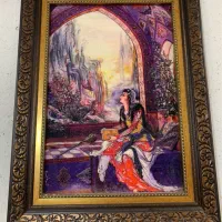 تابلو فرش ماشینی ۱۲۰۰ شانه|تابلو فرش|شیراز, حافظیه|دیوار