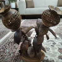 چراغ خواب چوبی و دست ساز