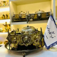 منقل زغالی طرحدار مناسب استفاده خاص و فضای دلنشین|کلکسیون اشیاء عتیقه|کرمان, |دیوار
