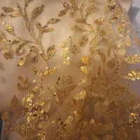 پارچه مجلسی توراکریلی پولک دار