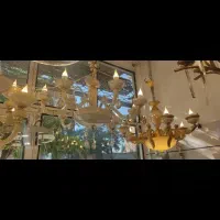 لوستر باکارات وارداتی لوستر شاخه کریستالی زیر قیمت|لوستر و چراغ آویز|اهر, |دیوار