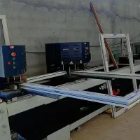 درب و پنجره دوجداره upvcوتوری پلیسه ای