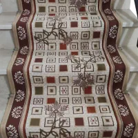 گلیم راه پله عرض 80