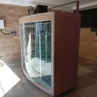 یخچال سه درب تمام شیشه ۶ طبقه ویترینی|فروشگاه و مغازه|نکا, |دیوار