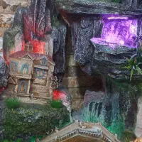 آبنما بسیارتمیزونواندازه اش یک مترو نیم ارتفاعش|مجسمه، تندیس، ماکت|تهران, شهرک ولیعصر جنوبی|دیوار