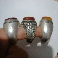 6 انگشتر صدوقی 4تاجواهری و1 فیروزه|جواهرات|مشهد, رسالت|دیوار