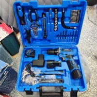 کیت ۴۰ عددی ابزار دستی و پیچگوشتی شارژی