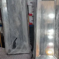 قاب عکس با دو ایینه|صنایع دستی و سایر لوازم تزئینی|قم, تکیه آقا سید حسنی|دیوار