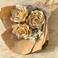 گل روبانی بیاارزون بخر|گل مصنوعی|خوی, |دیوار
