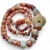 عقیق اصل معدن یمن واقعی کهنه مهره قدیم|جواهرات|اصفهان, چرخاب|دیوار