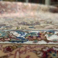 فرش زیبای ابریشمی|فرش|همدان, |دیوار