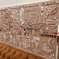 تابلوهای دکوراتیووتابلوآینه ای دست سازروزمادرویلدا|تابلو، نقاشی، عکس|تهران, خلیج فارس|دیوار