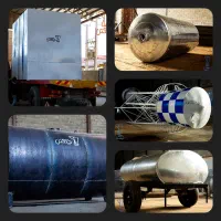 تانکر*مخازن ذخیره آب و مایعات/خانگی و صنعتی فولادی