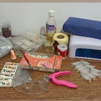 دستگاه ناخن با تمام تجهیزات