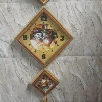 ساعت دیواری چوبی