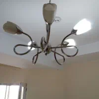 لوستر استیل ۵ شاخه