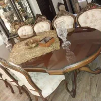 میزنهارخوری چوب گردو ۸نفره سفارشی