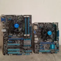 دو باندل مادربرد حرفه ای B75-MLX و B75-V