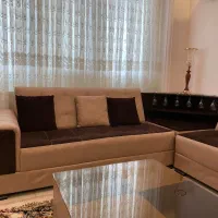 مبل ۸ نفره با طراحی ال|مبلمان خانگی و میز عسلی|آستانه اشرفیه, |دیوار