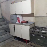 فروش کابینت سینک گاز ۵شعله کمد و درب اهنی با فریم|اجاق گاز و لوازم برقی پخت‌وپز|تهران, پونک|دیوار
