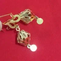 ۱۵ گرم طلای سالم گوشواره دوتا النگو و یه انگشتر