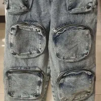 4عدد شلوار جین برند لوسیفر ، سایز 38 تا 40