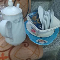 ظروف وخرده ریز آشپزخانه|رختخواب، بالش، پتو|قم, علی آباد سعدگان|دیوار