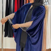 مانتو عبایی جواهردوزی شده