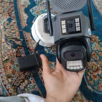 دوربین دوچشمه صدا ضبت کن و بلندگو دار