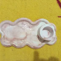 سنگ مصنوعی .آجیل خوری ،جاصابونی ست دکوری|صنایع دستی و سایر لوازم تزئینی|صادق آباد, |دیوار