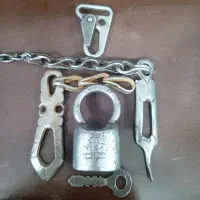 قفل قدیمی سالم