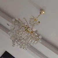 لوستر10و 4شعله آویزدار