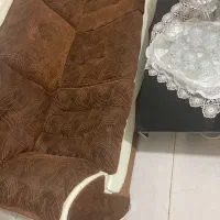 مبل هفت نفره راحتی|مبلمان خانگی و میز عسلی|شیراز, سیاه سنگ|دیوار