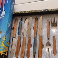 سرویس چاقو چنگال صنایع دستی زنجان