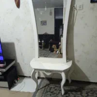 آینه کنسول سفید درحدنو