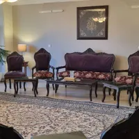 مبلمان ۷نفره چوب گردو
