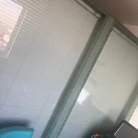 پارتیشن MDF شیشه‌ای نو، ۷.۵ متر|دفتر کار|بابل, |دیوار