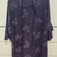 تخفیف ویژه۲تونیک آکبندیقه پاپیونی(بنفش+خاکی)فقط۳۸۰