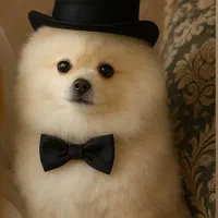 پامرانین خرسی سفید