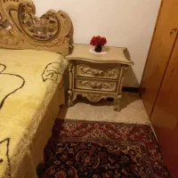 سرویس تخت خواب کاملا چوب|تخت و سرویس خواب|نوشهر, |دیوار