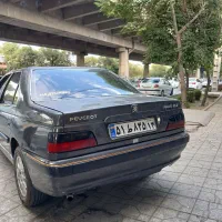 خطر بالا مشکی عقب پارس در حد نو