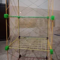 قفسه فلزی رنگی