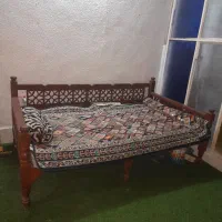 تخت سنتی|تخت و سرویس خواب|اهواز, فولاد|دیوار