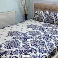 کاور تخت کشدار با روبالشی