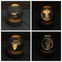 حراجی رایگان بلک فرایدی، گوی کریستال، چراغخواب|چراغ خواب و آباژور|قزوین, |دیوار